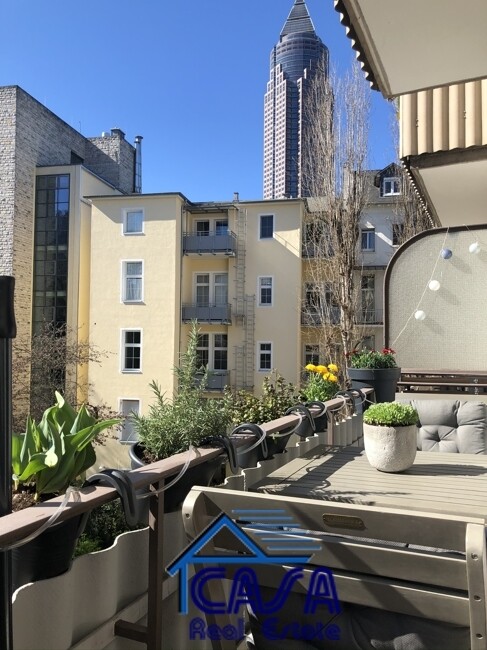 Ausblick Balkon