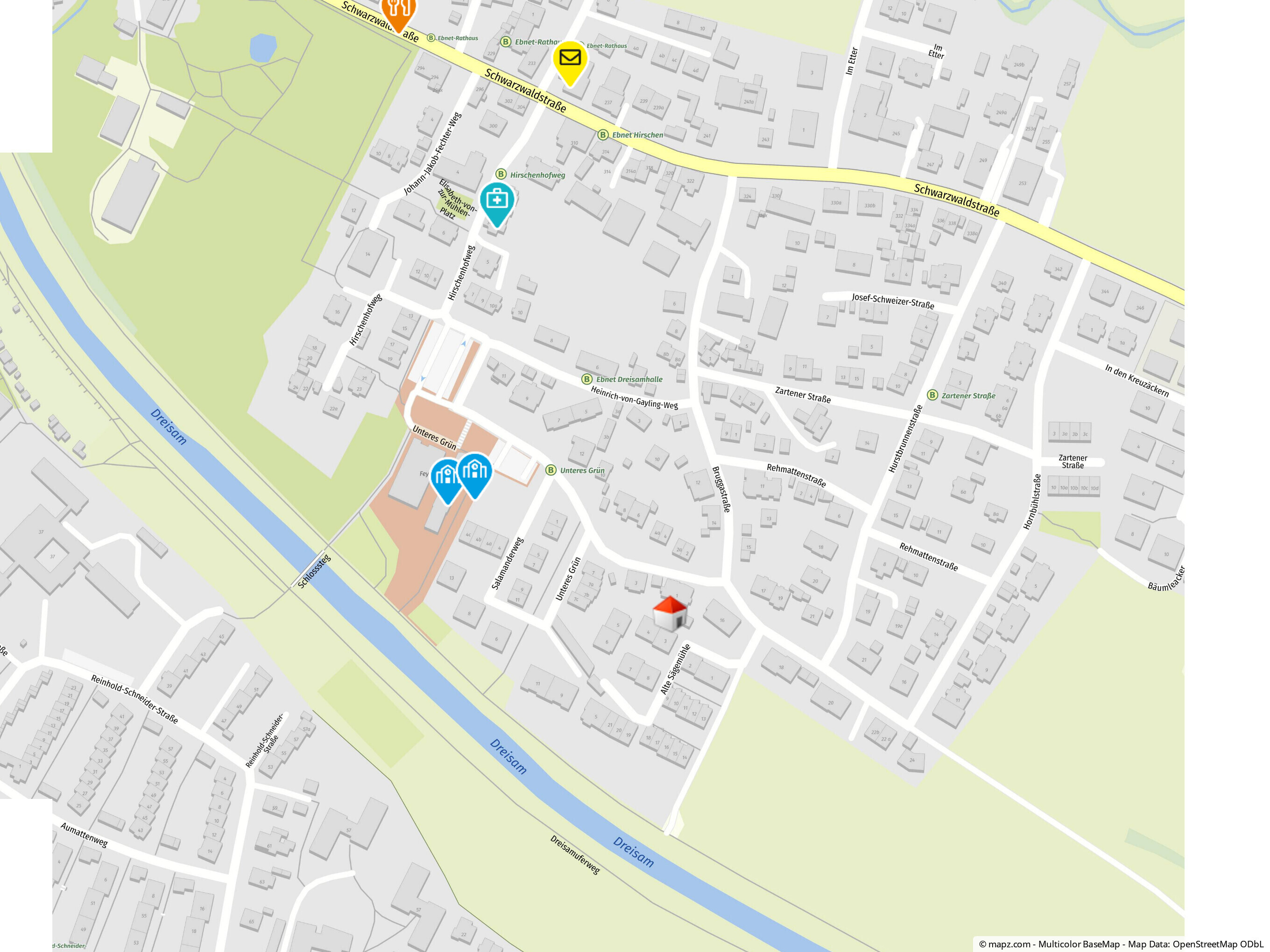 Lageplan 