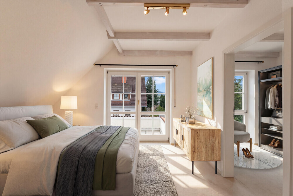 Visualisierung Elternschlafzimmer