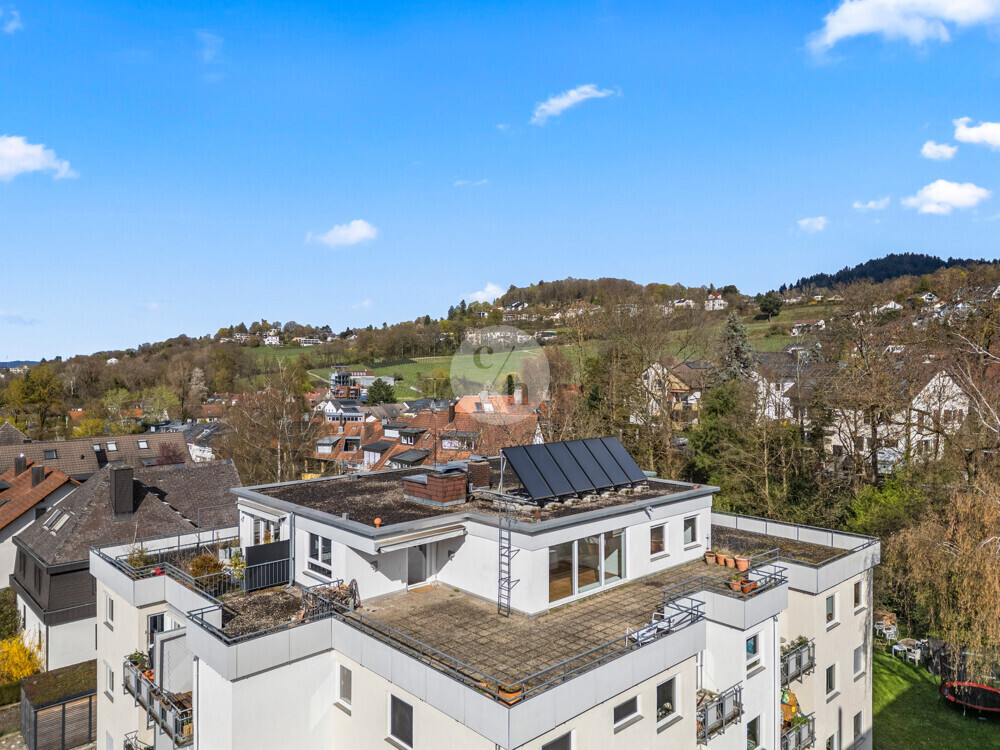 Ansicht auf die Terrasse