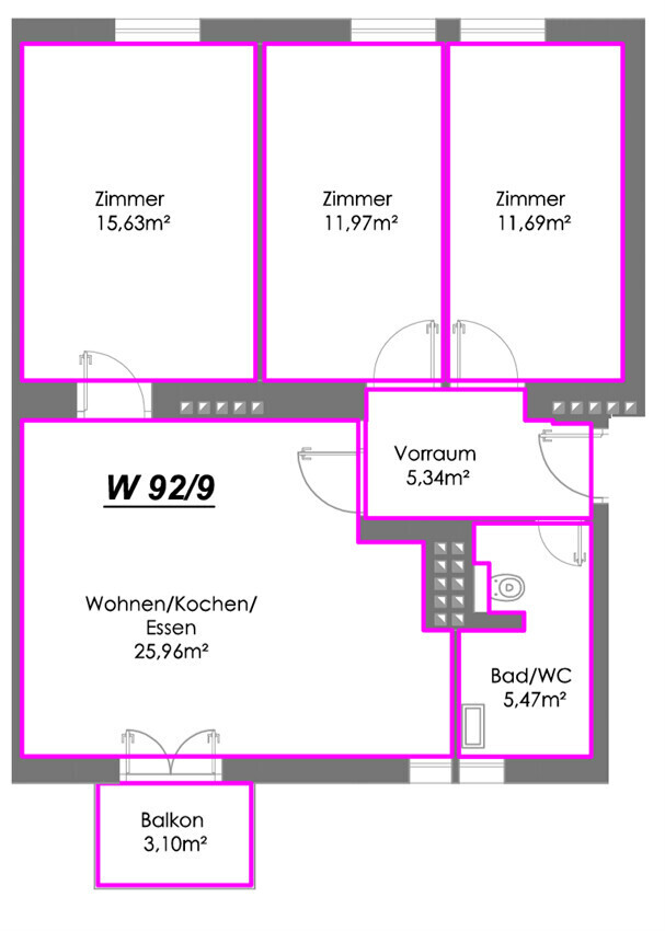 Grundriss 92-9