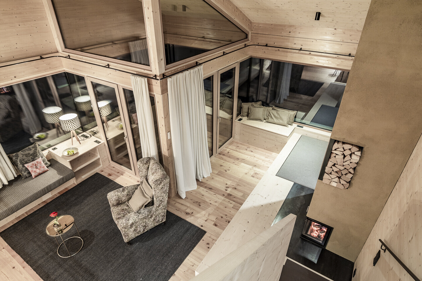 Blick von Galerie