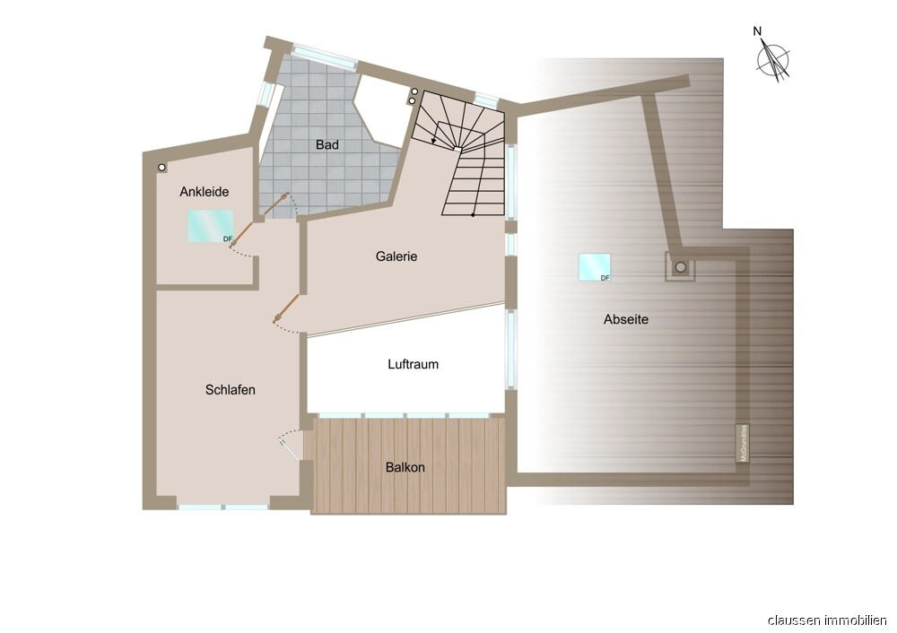 Grundriss Obergeschoss
