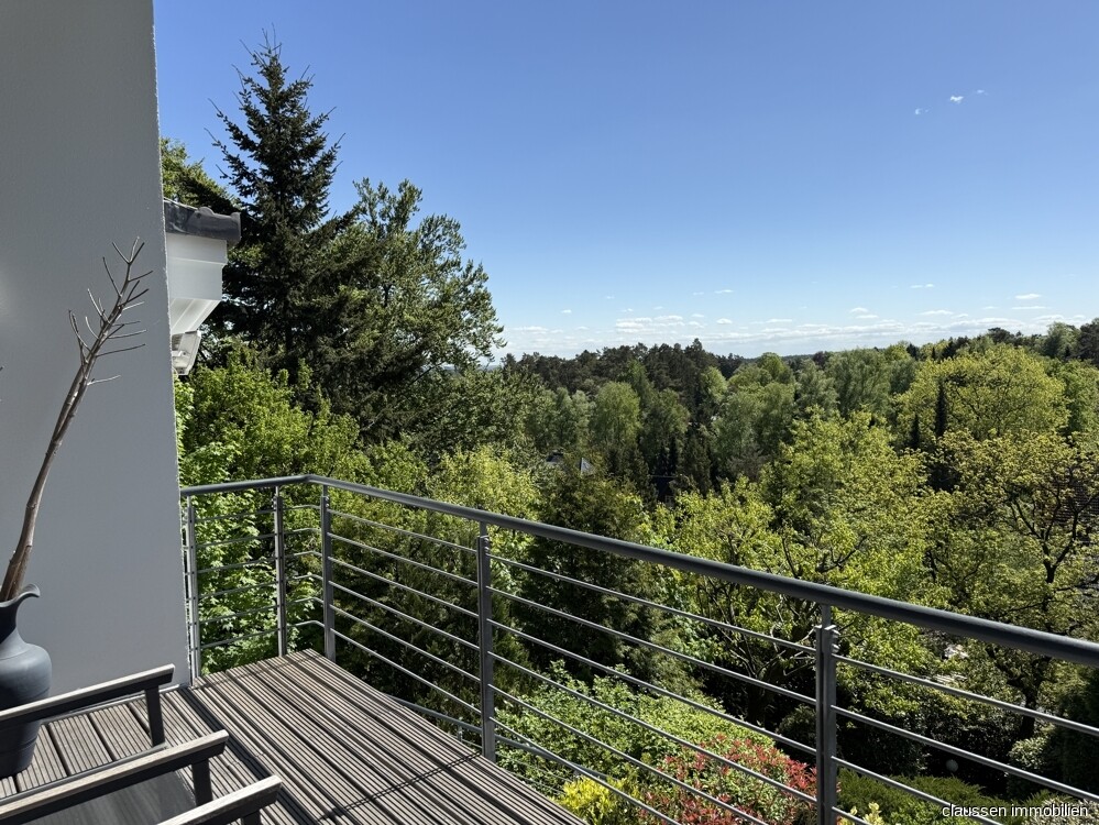 Blick vom Schlafzimmerbalkon 