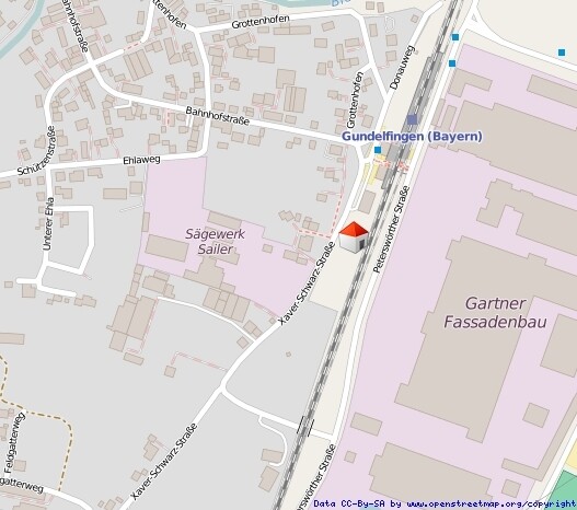 Lageplan Örtlichkeit