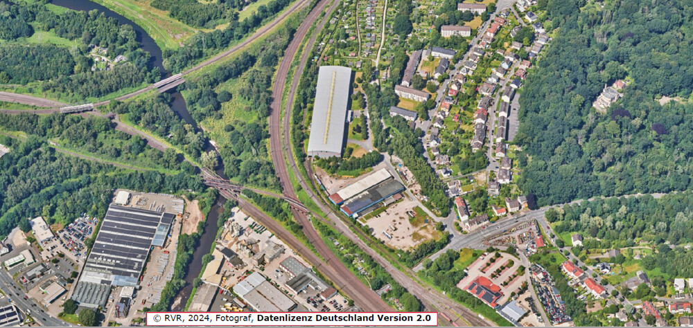 Schrägluftbild Hagen-Boele