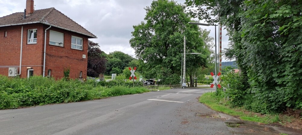 Grundstück rechts, nördliches Ende