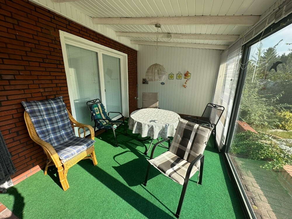 überdachte Terrasse