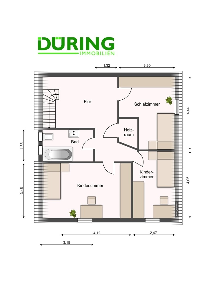 Grundriss Obergeschoss