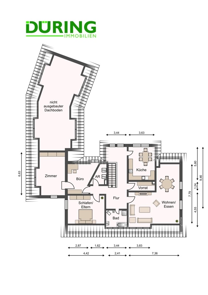 Grundriss Dachgeschoss