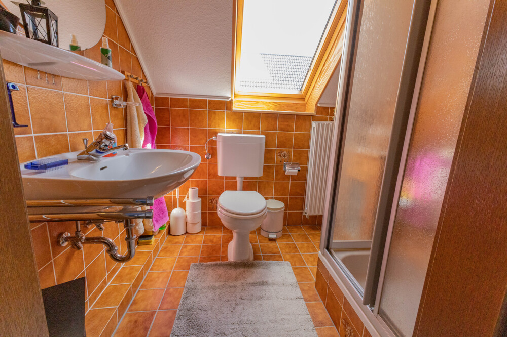 Badezimmer Dachgeschoss