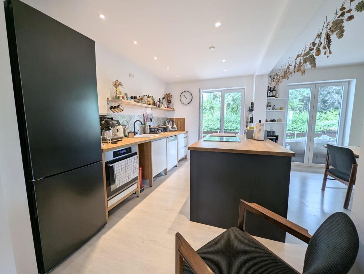 Vermietete Wohnung OG - offene Wohnküche