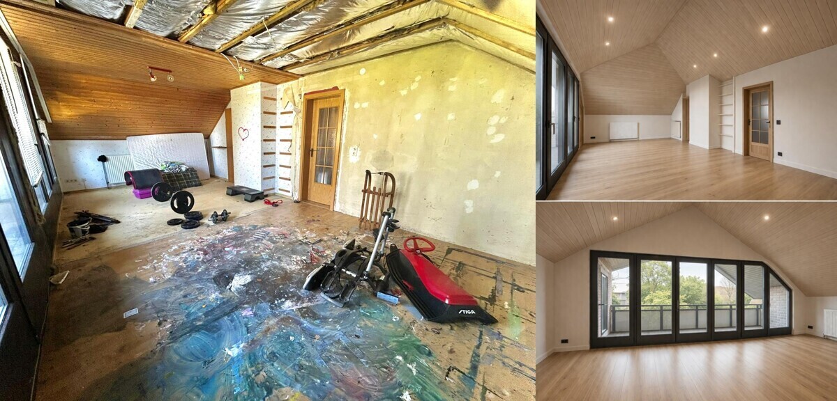 Wohnzimmer (OG) + Visualisierung