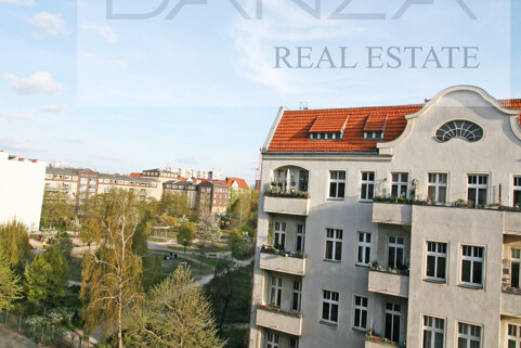 Blick vom Balkon