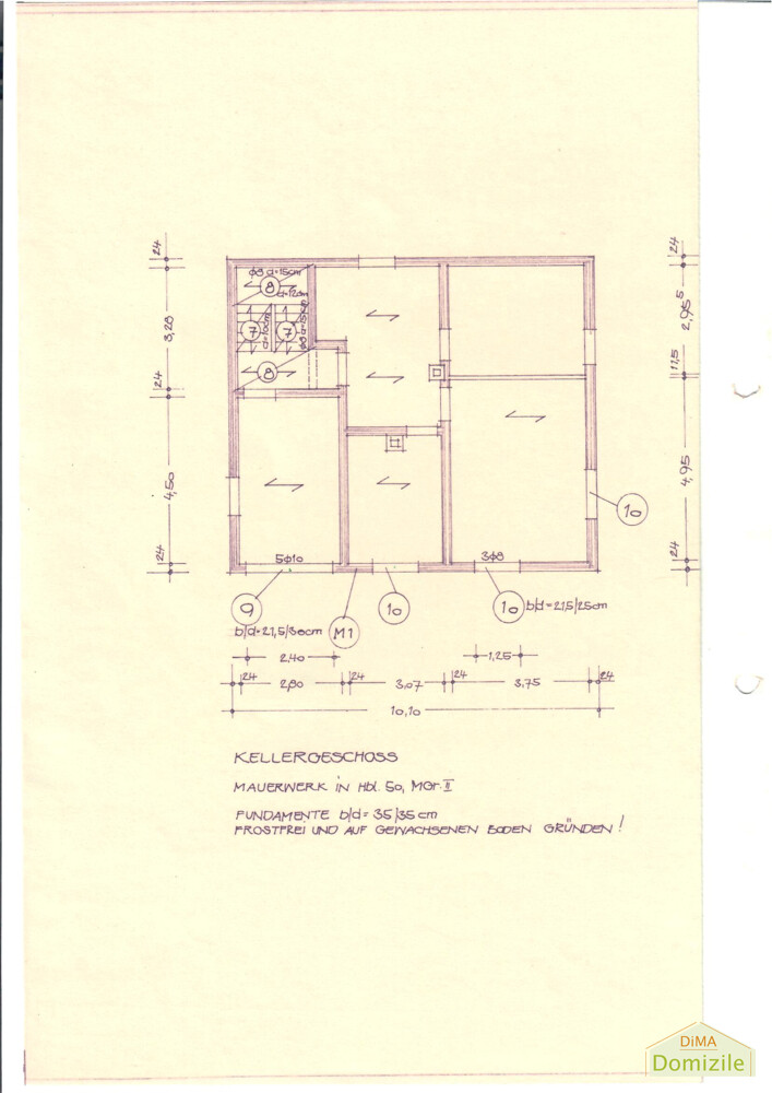 Grundriss UG