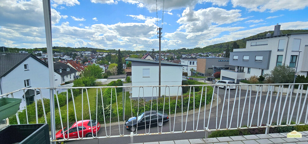Ausblick vom Balkon