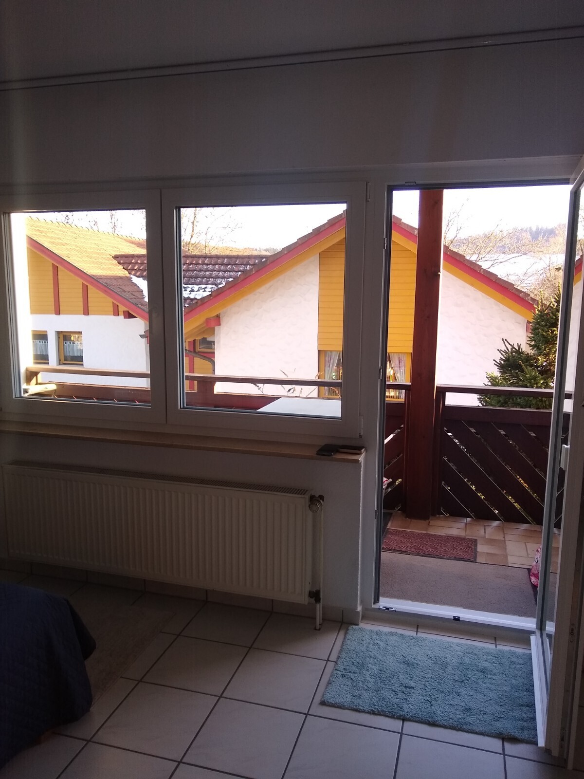 Wohnzimmer / Balkon