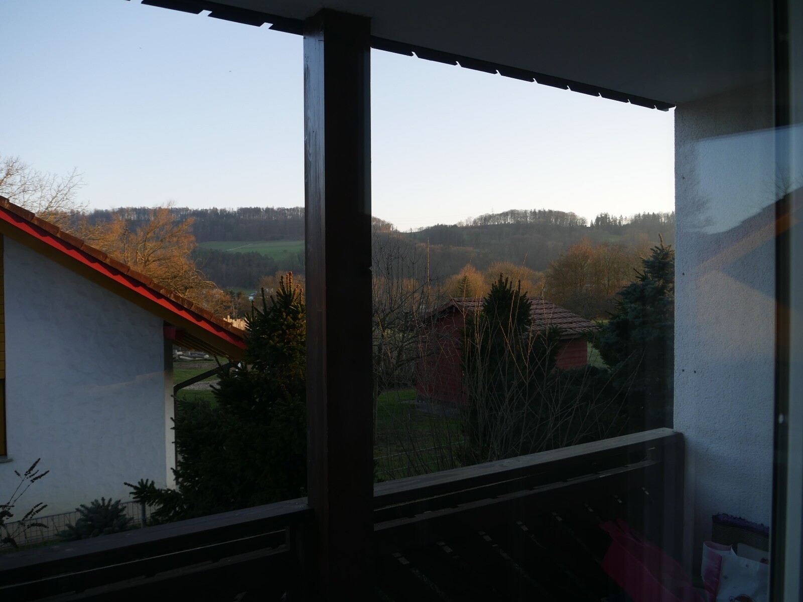 Aussicht ins Grüne
