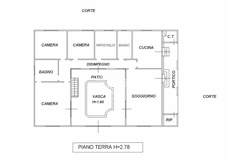 Planimetria Piano Terra