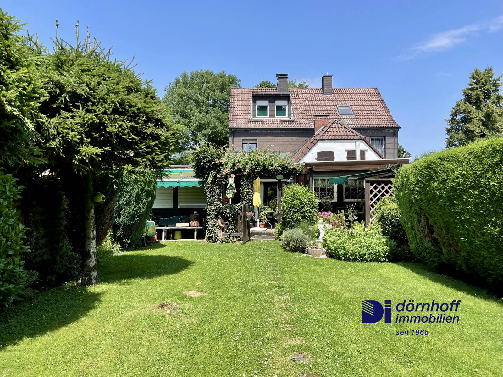Rückansicht, Garten