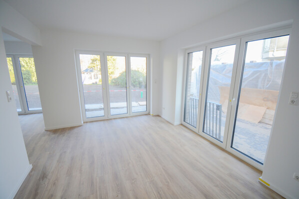 Wohnzimmer mit Terrassenzugang