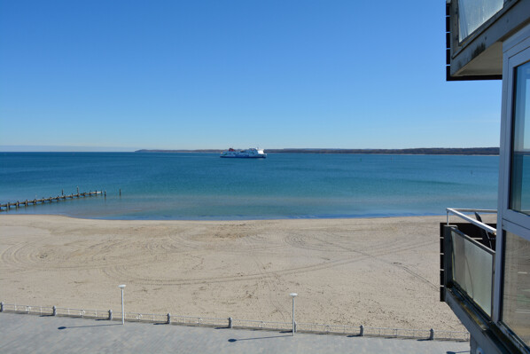 Blick vom Balkon