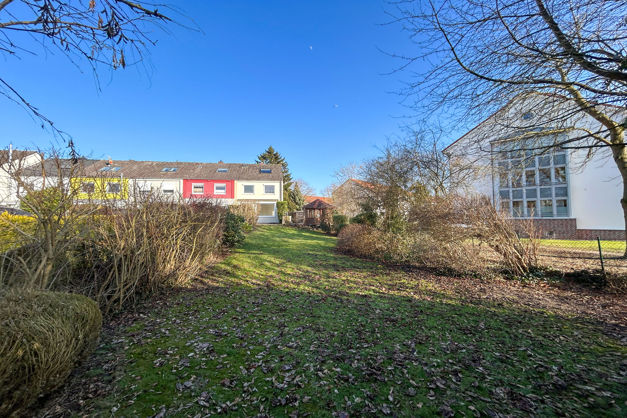 Hausansicht vom Garten