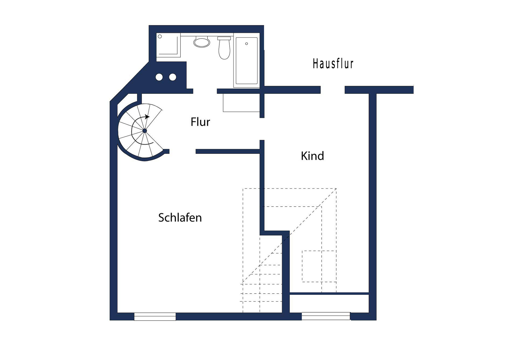 Grundriss Dachgeschoss