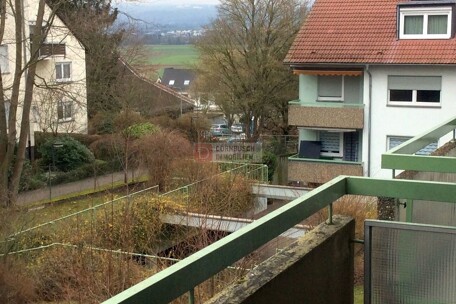 Aussicht aus dem Balkon
