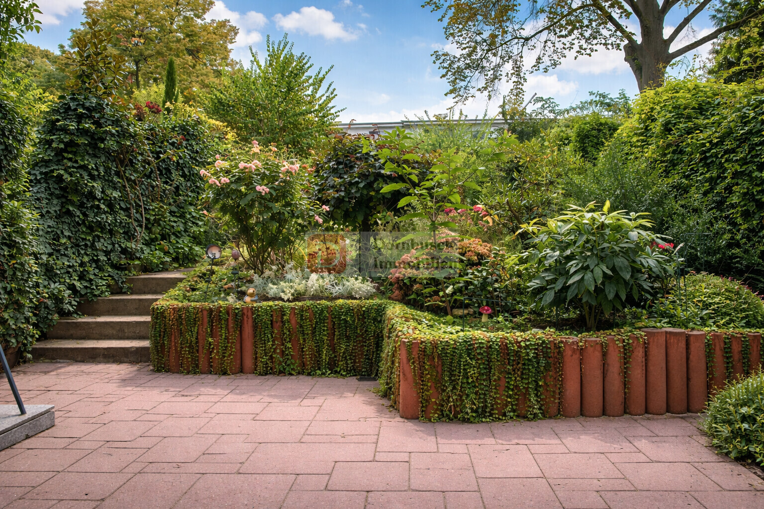 Garten-, Terassenansicht