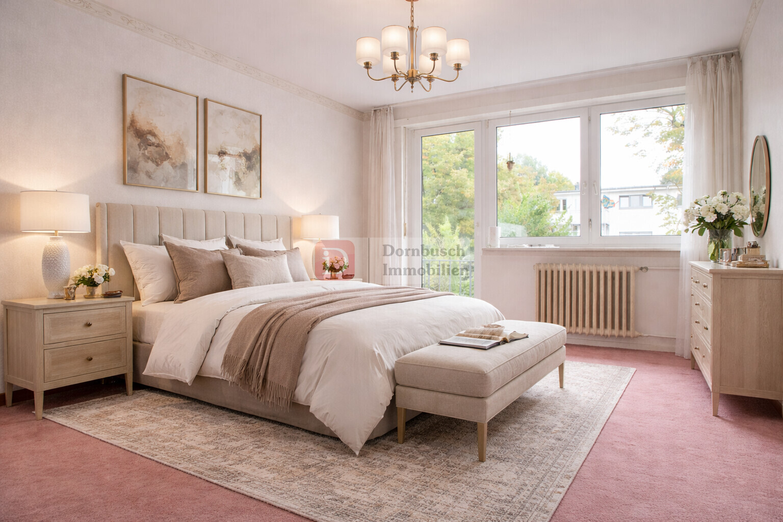 1. OG - Schlafbereich - Virtual Staging