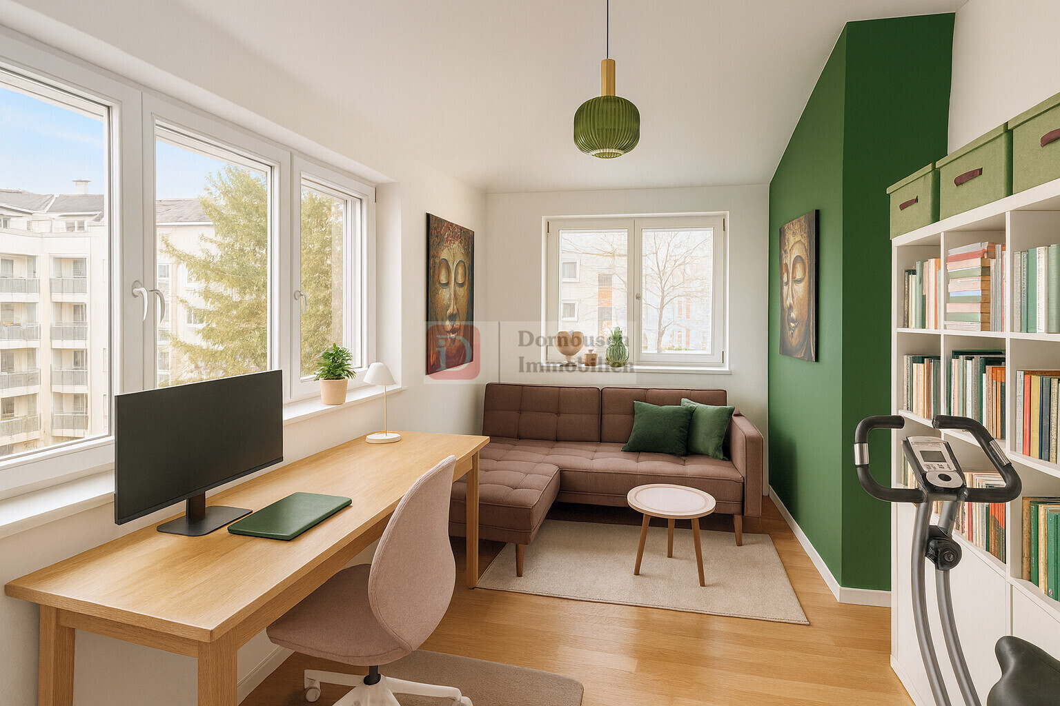 Arbeitszimmer - Staging