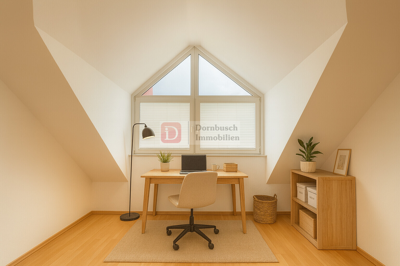 Arbeitszimmer - Virtual Staging