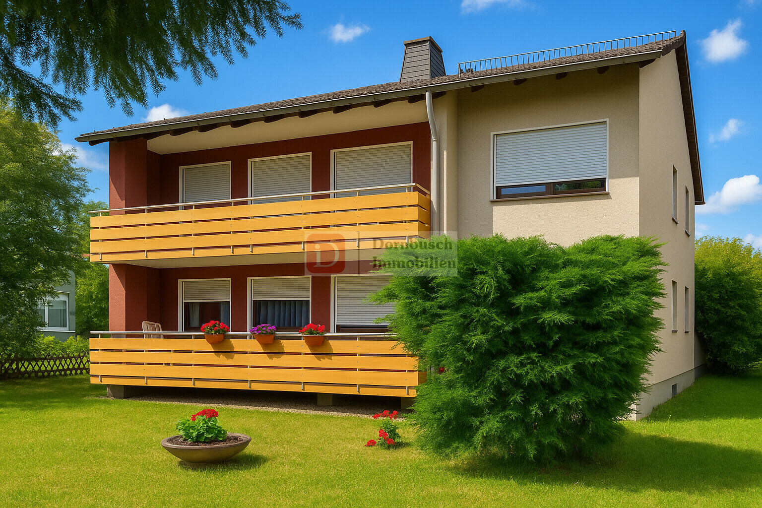 Hausansicht - Virtual Staging