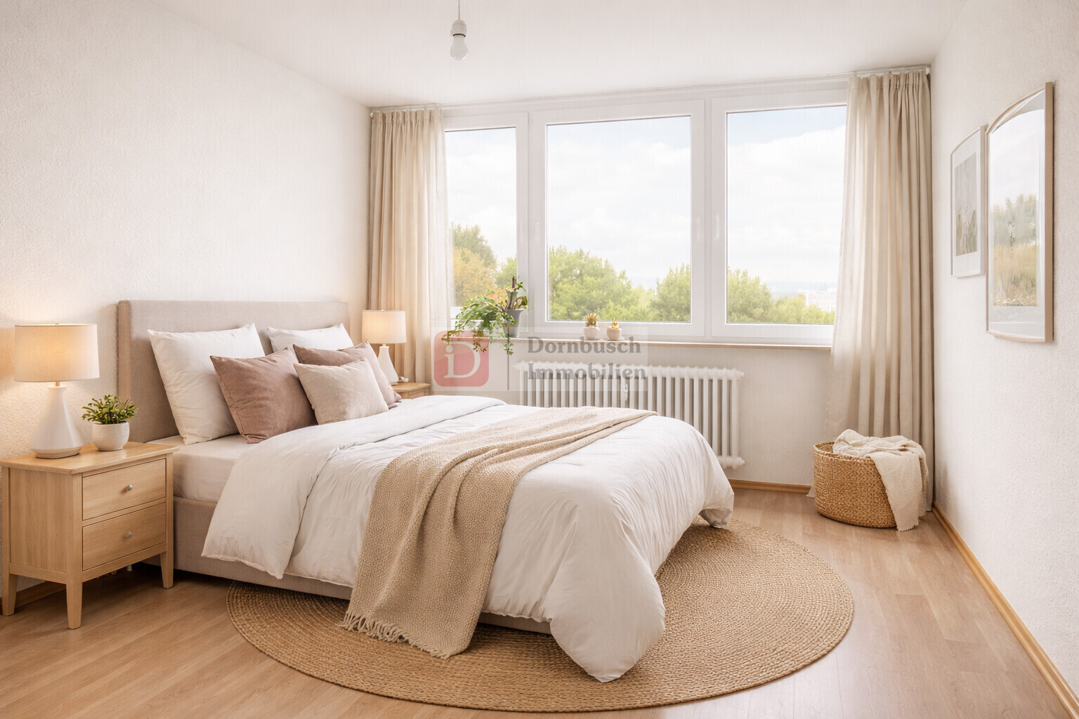 Schlafzimmer - Staging