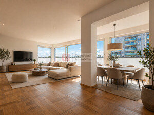 Wohn- und Essbereich - Virtual Staging