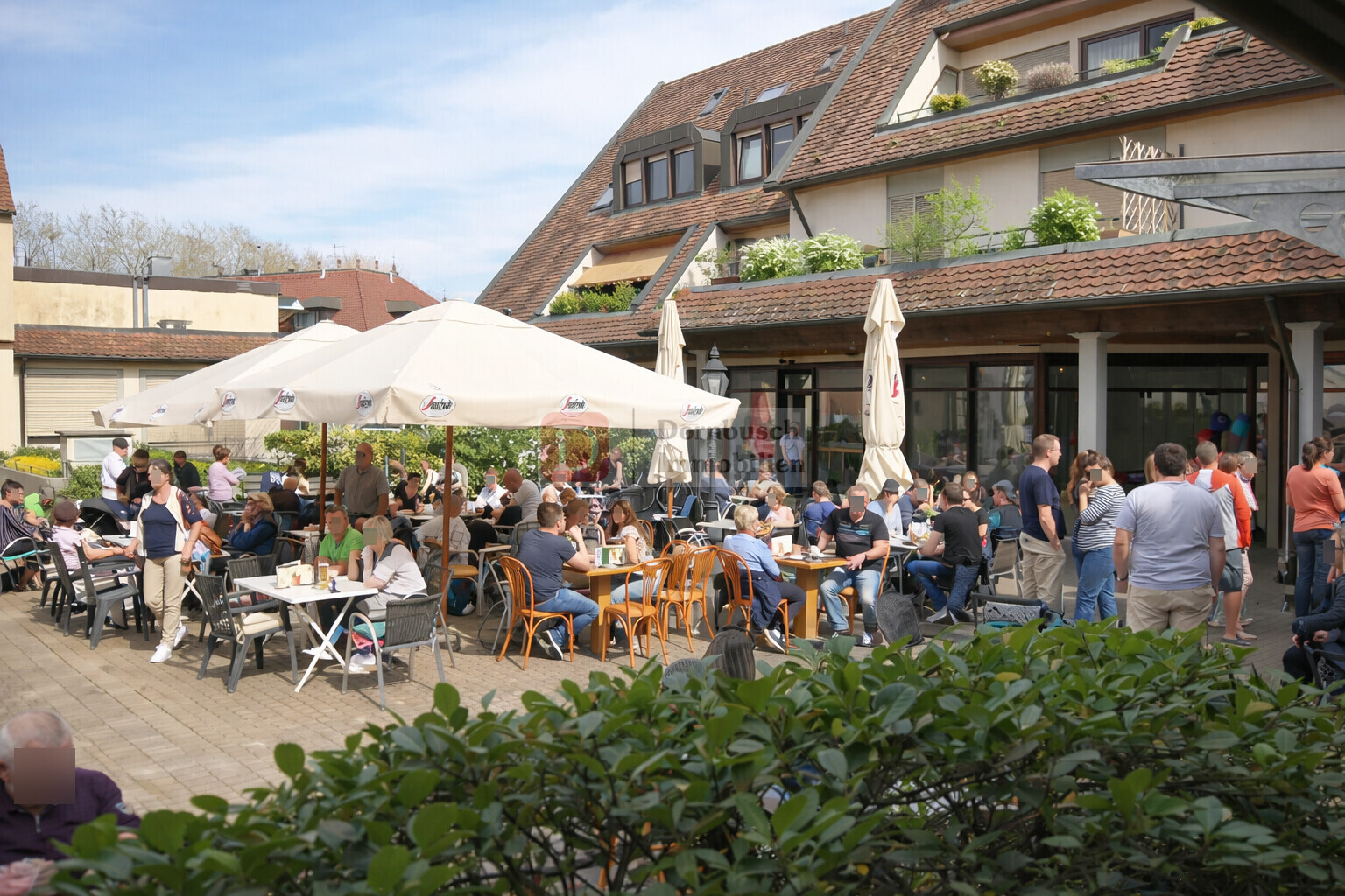 Eiscafé Dolomiti Außenbereich