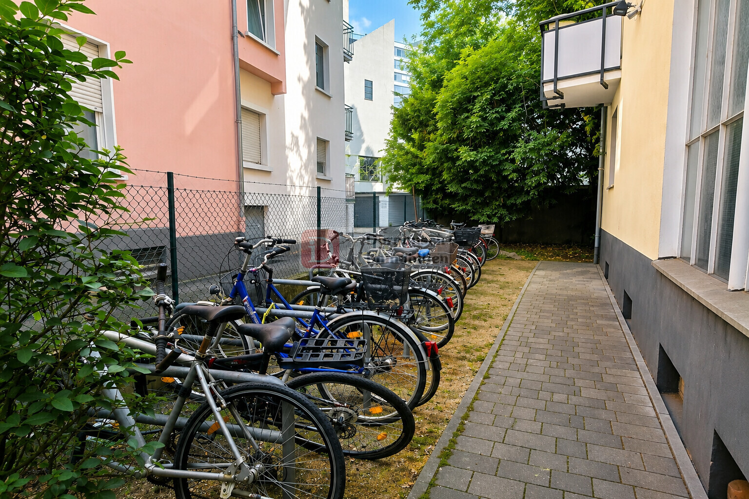 Fahrradabstellbereich
