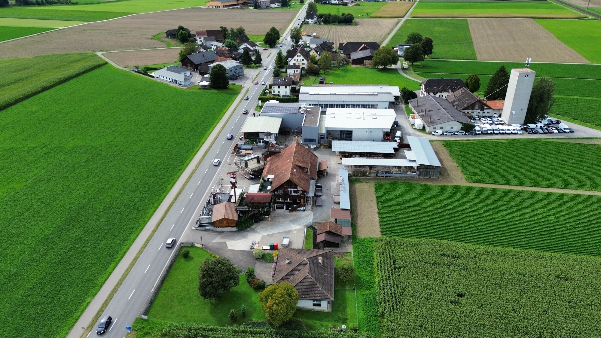 Bonau Richtung Autobahn