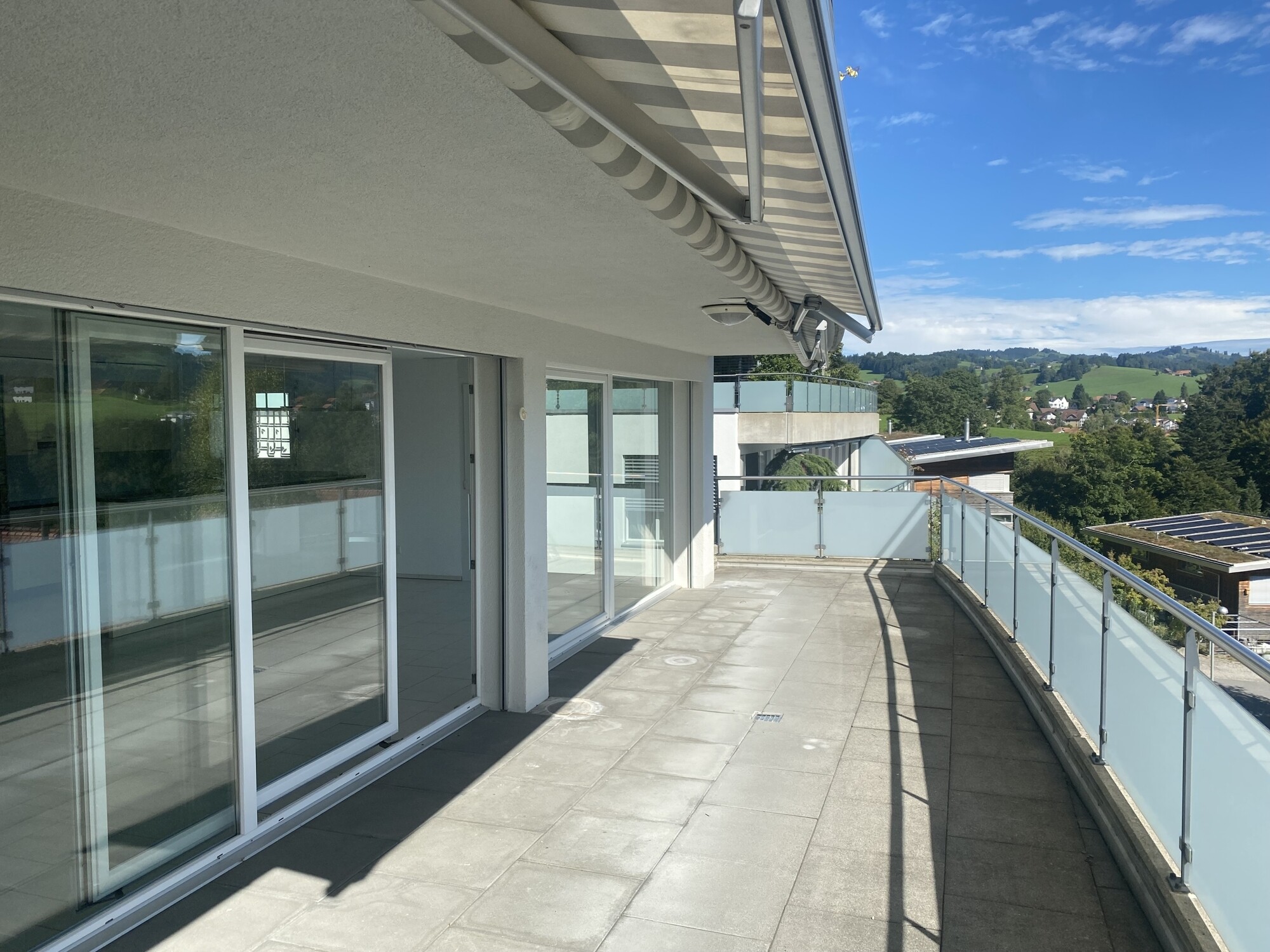Grosszügige Terrasse