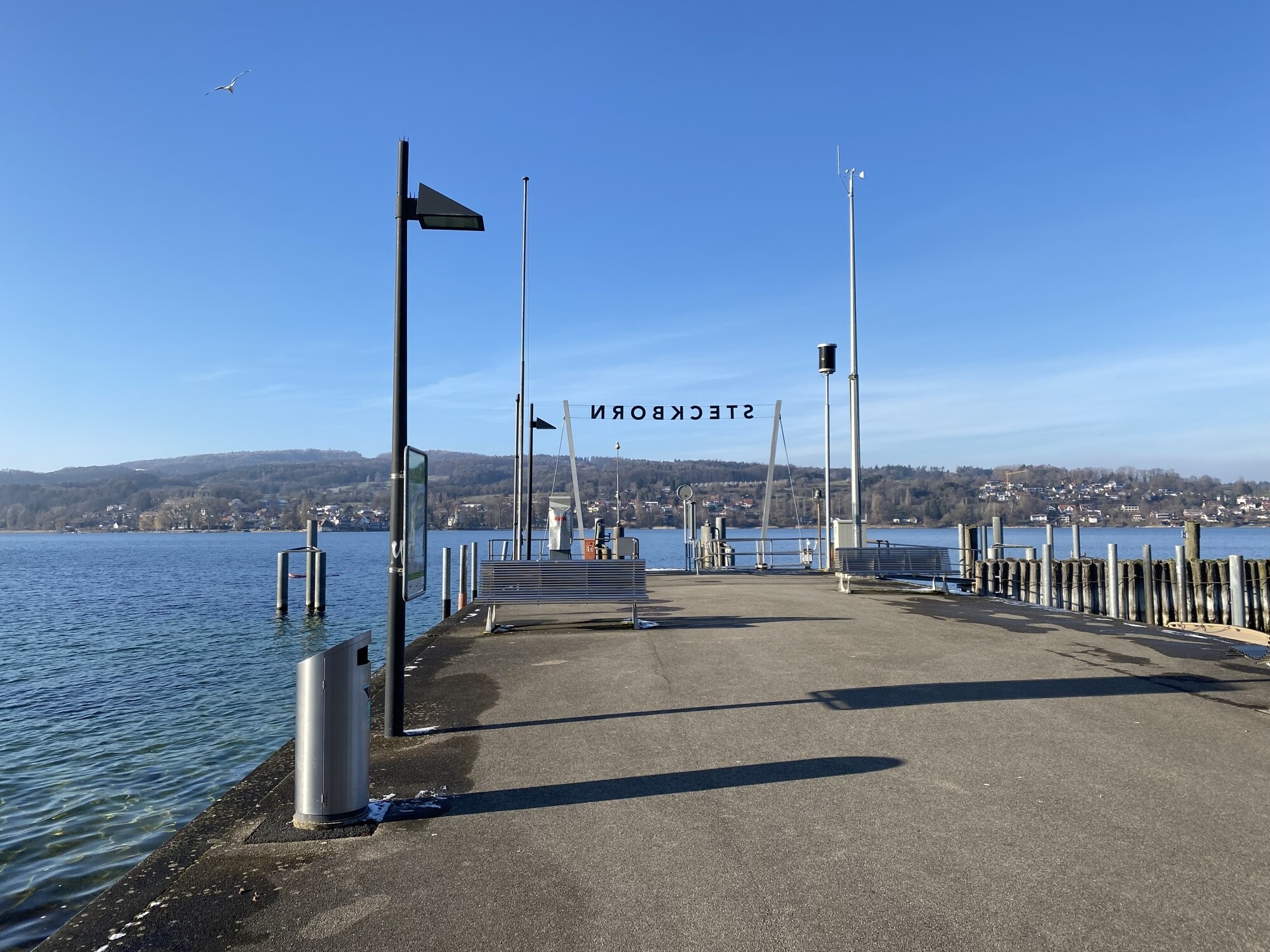 Schifflände in wenigen Gehminuten