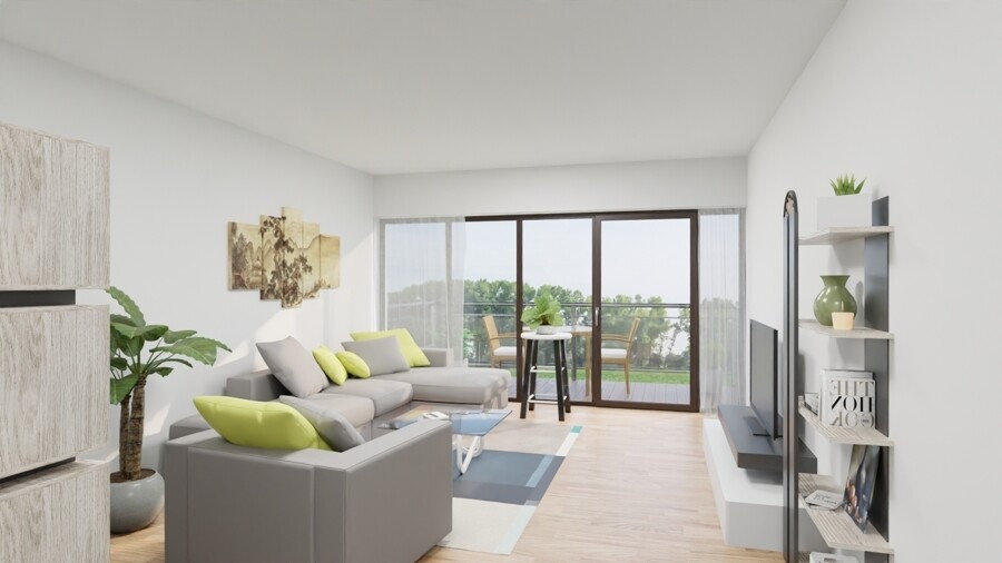 Möblierungsbeispiel Balkon