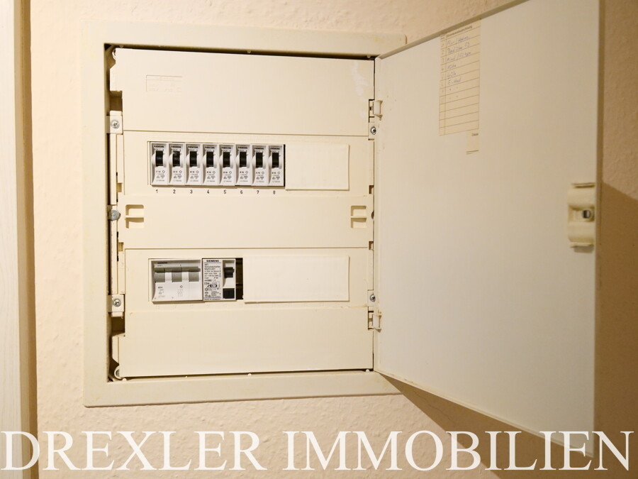 Sicherungskasten in der Wohnung