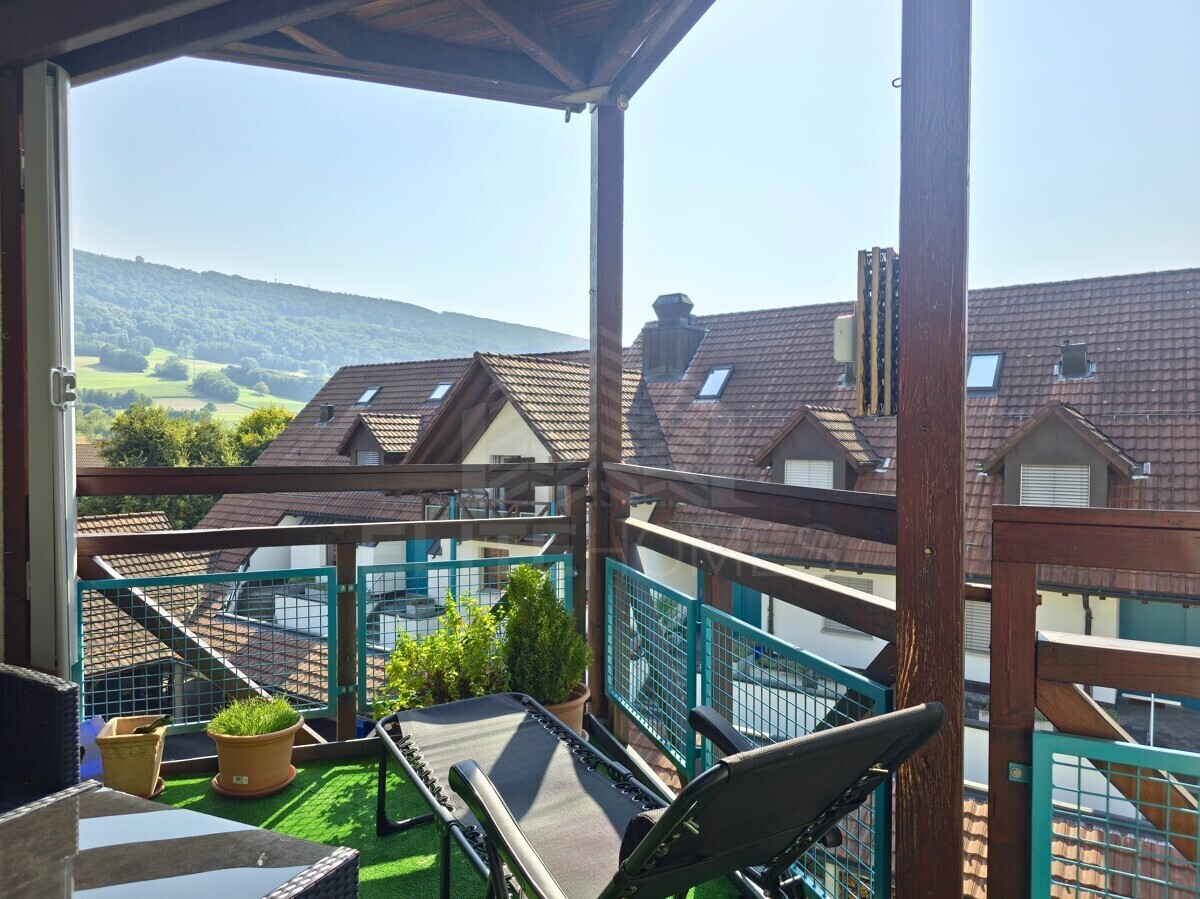 unterer Balkon