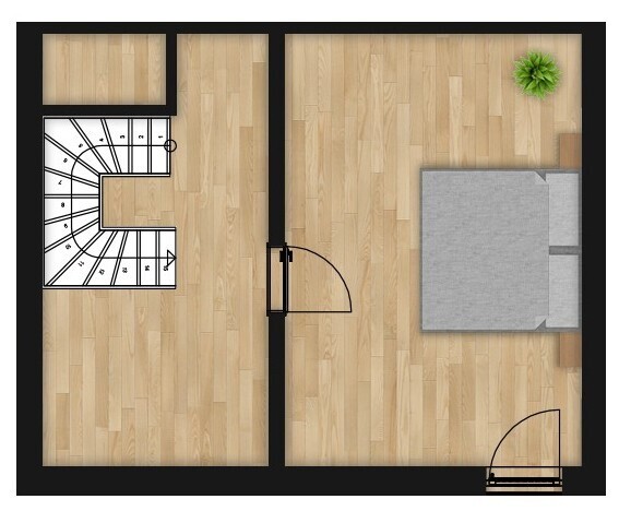 Grundriss Wohnung 14 Upper