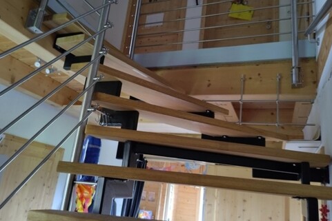 Treppe zum OG