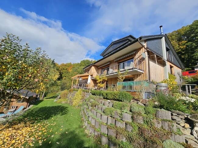 Ansicht Haus Garten