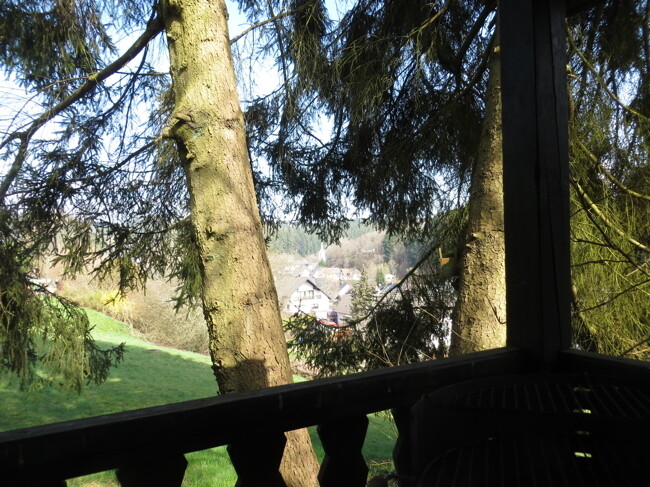 Gartenhaus Aussicht