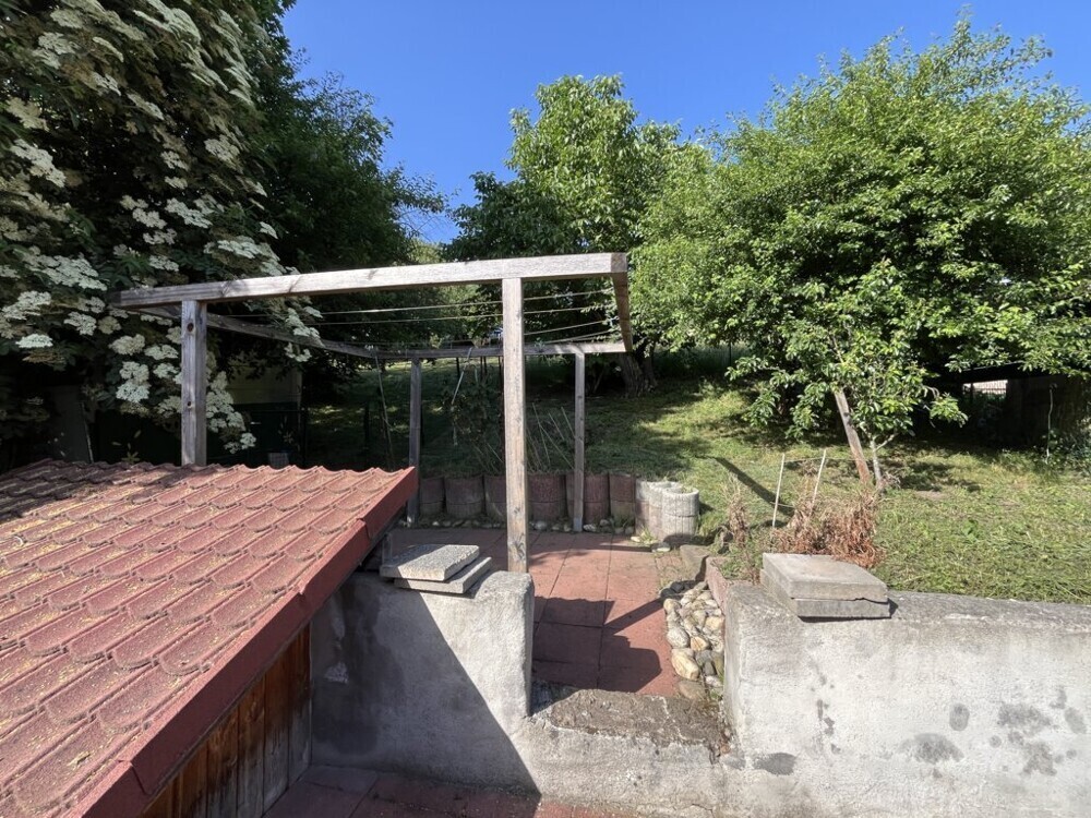 Terrasse mit Garten