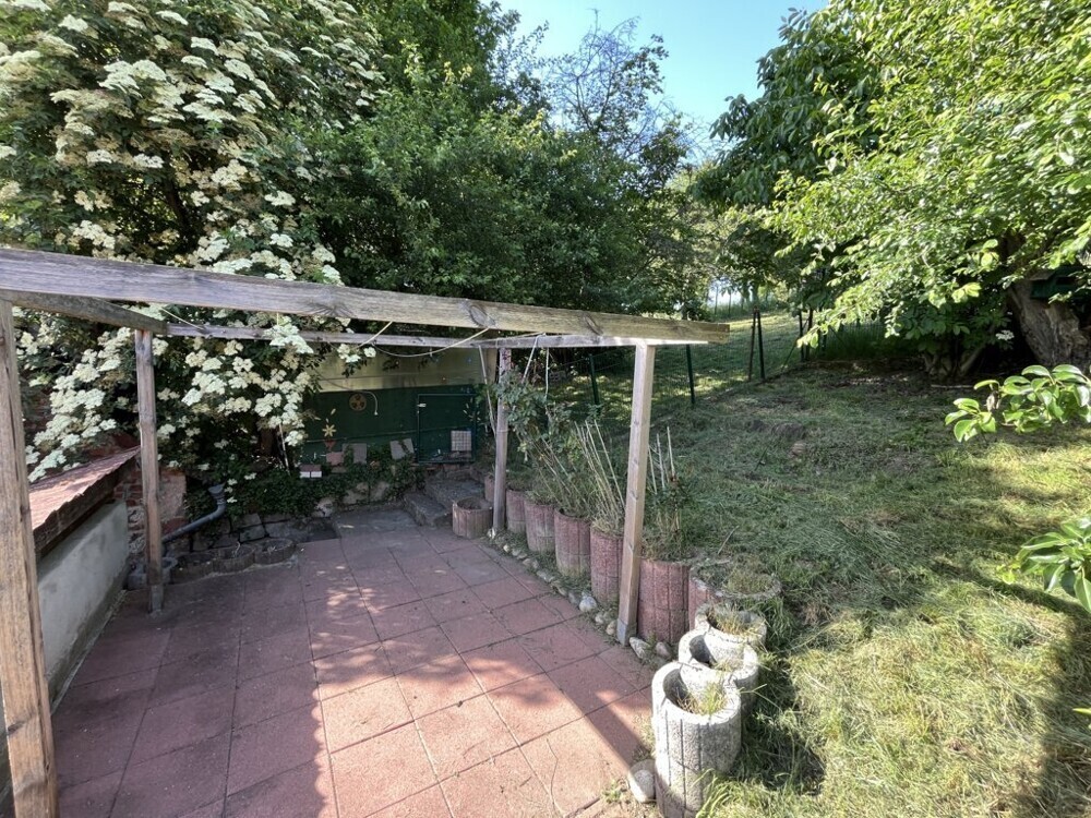 Terrasse mit Garten